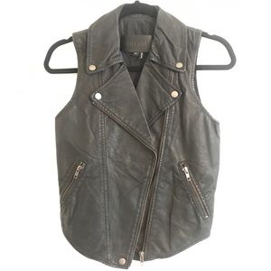 Kill City genuine leather vest - women’s XS